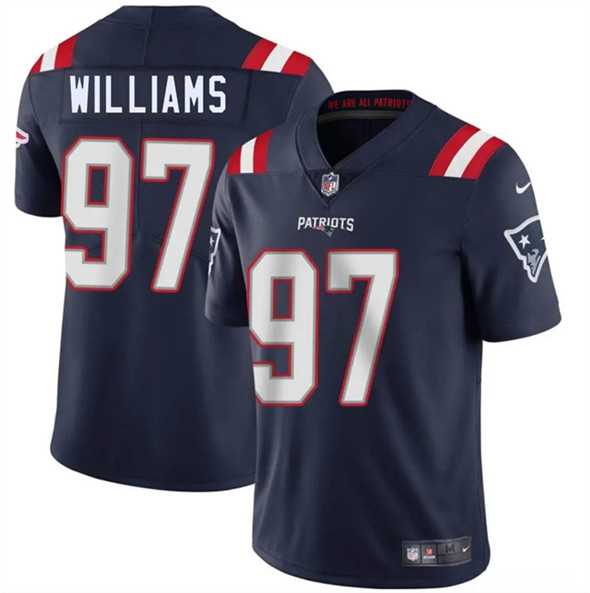 Men & Women & Youth New England Patriots #97 Milton Williams Navy 2025 Vapor Limited Stitched Jersey,We sell and wholesale Men & Women & Youth New England Patriots #97 Milton Williams Navy 2025 Vapor Limited Stitched Jersey on line form chian!